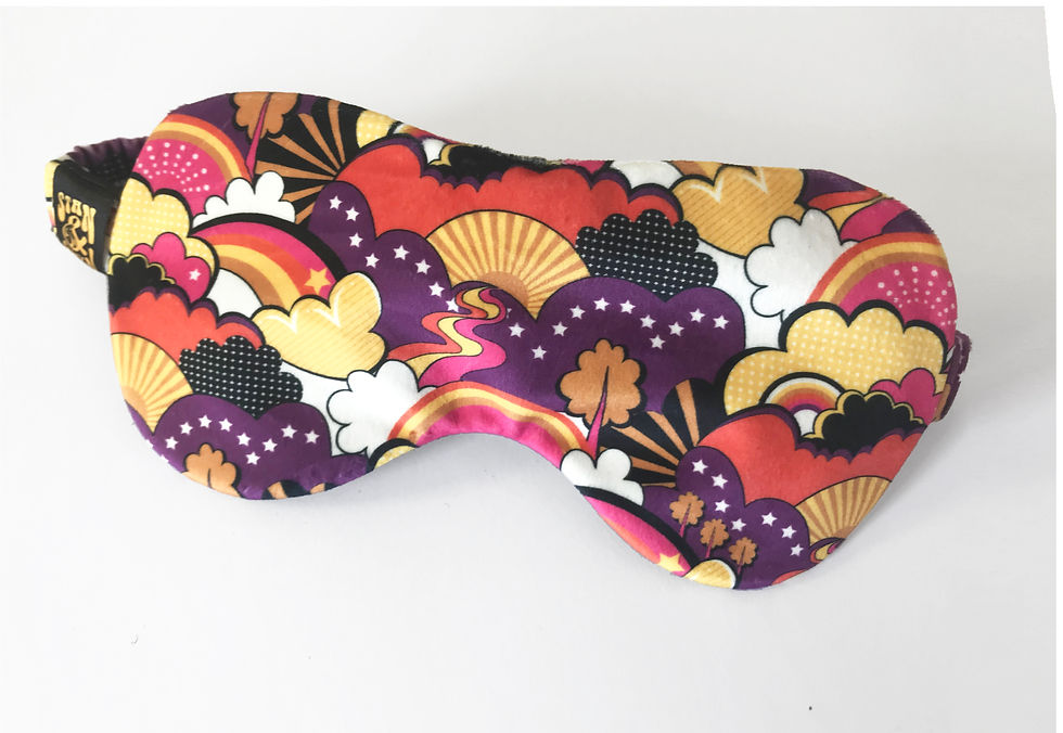 Miniaturebillede: RAINBOW SLEEP MASK