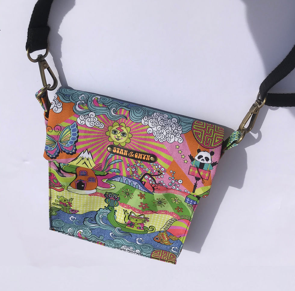 Miniatura: Psychedelic Willow Pattern Bag