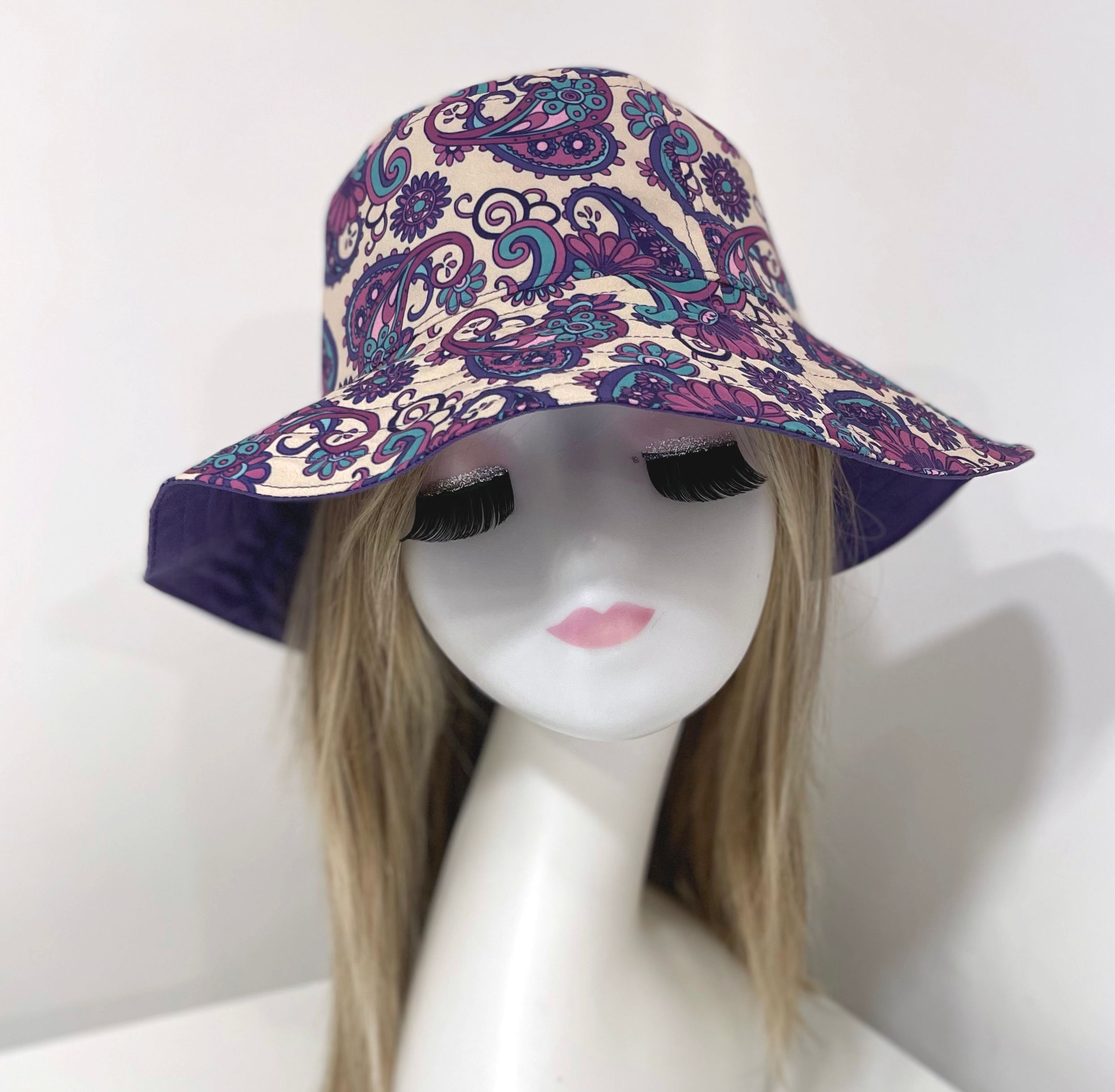Paisley Floppy Hat