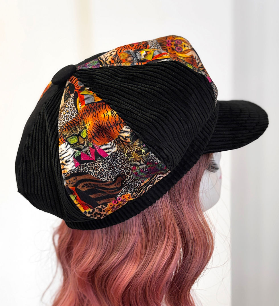 Miniatura: Love Cats Bakerboy Cap