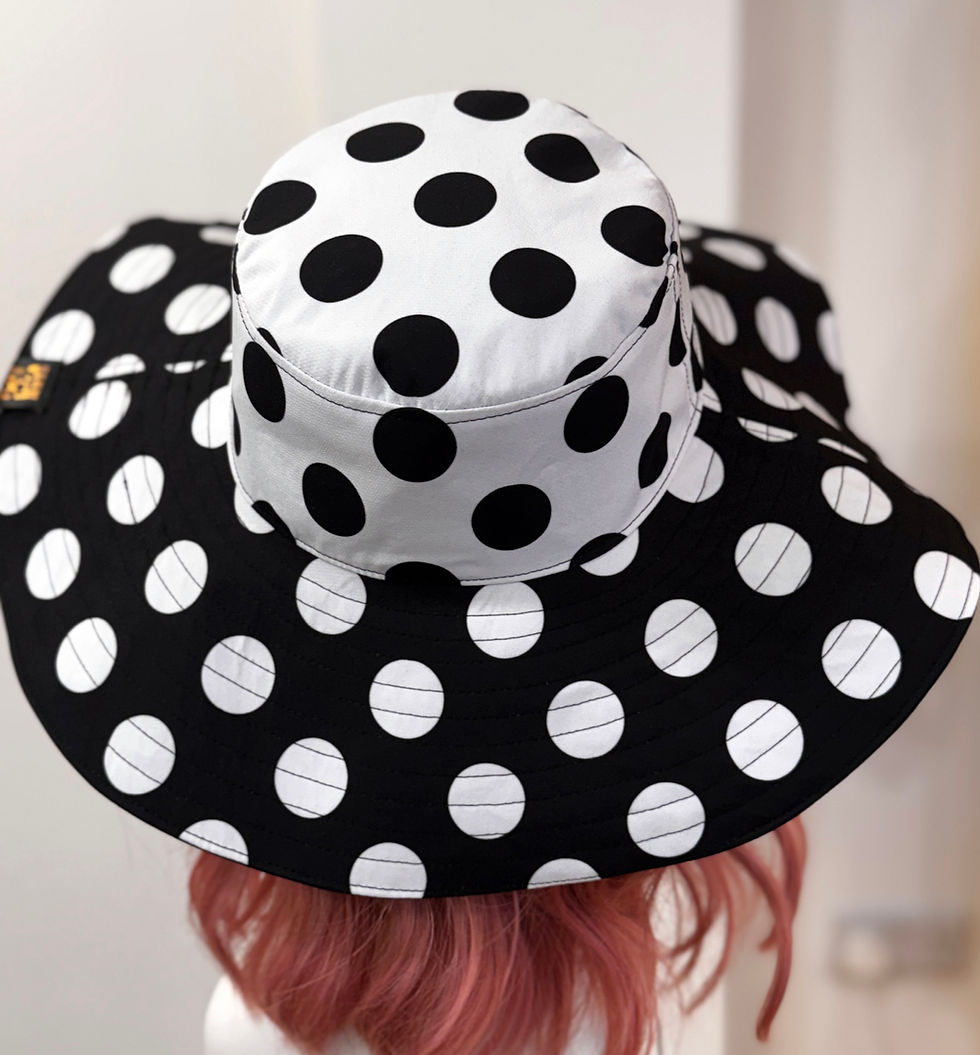 Miniatura: Polka Dot Floppy Hat