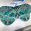 Miniature : TEAL MUSHROOM SLEEP MASK