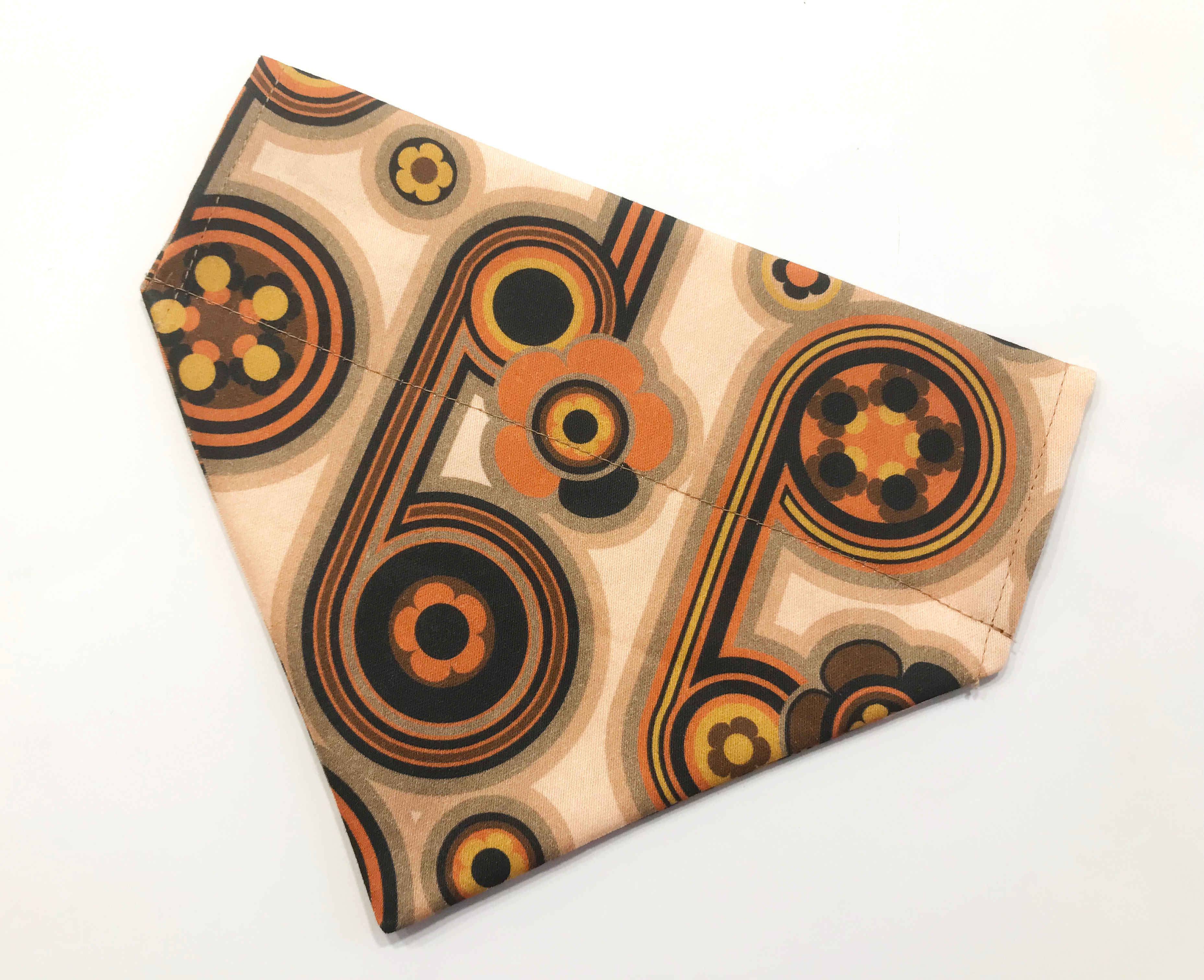 Flower Notes Dog Bandana