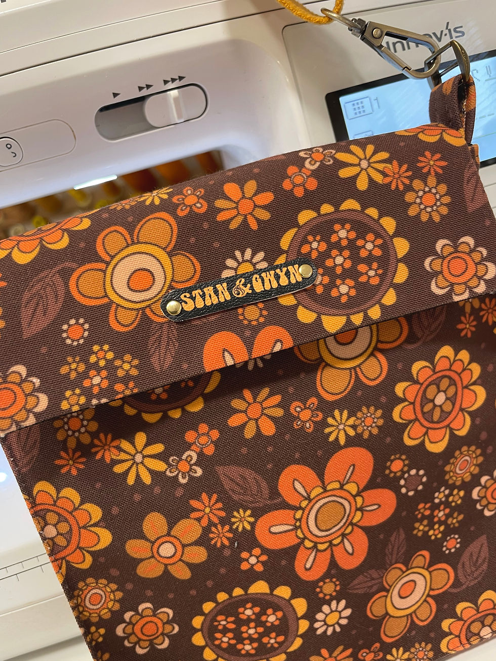 Miniaturbild: 70's Floral Print Bag