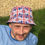 Miniatura: Union Jack Print Reversible Bucket Hat