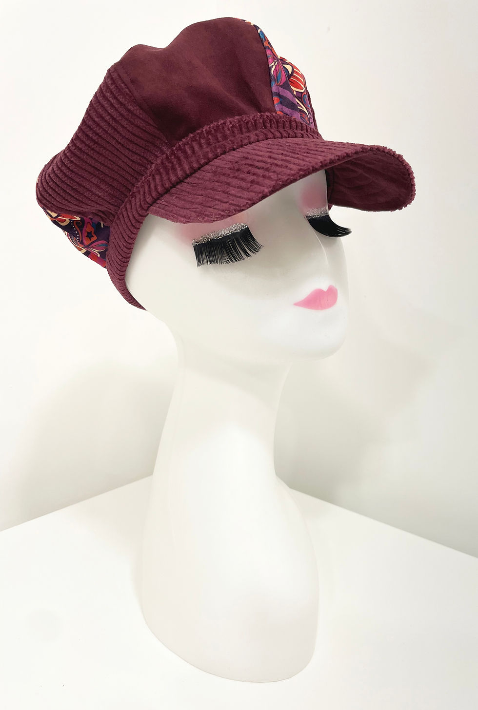 Miniaturebillede: Wine Baker Boy Hat