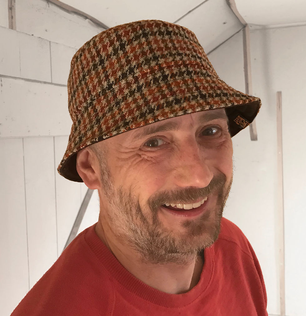 Miniaturebillede: Vintage Tweed Bucket Hat