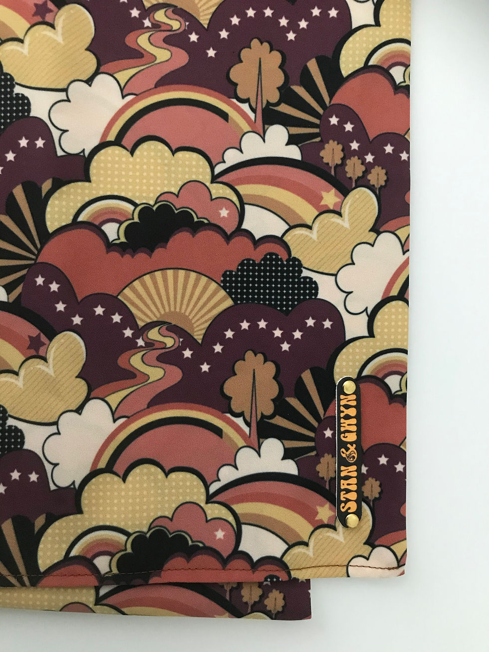 Miniatura: Brown Clouds Scarf