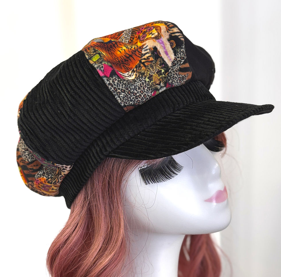 Miniatura: Love Cats Bakerboy Cap