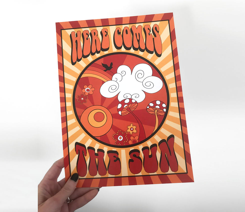 Miniaturebillede: Set of Music Art Prints