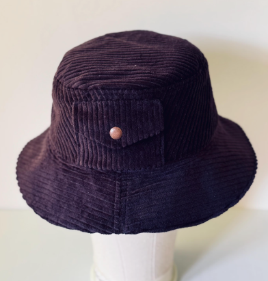 Thumbnail: Corduroy Hat with Pocket