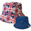 Miniatura: Union Jack Print Reversible Bucket Hat
