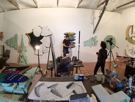 Artist John F. Simon, Jr. talks about his book “Drawing Your Own Path"