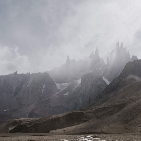 Michael Najjar renders stock indices into mountaintops. The "high altitude" series