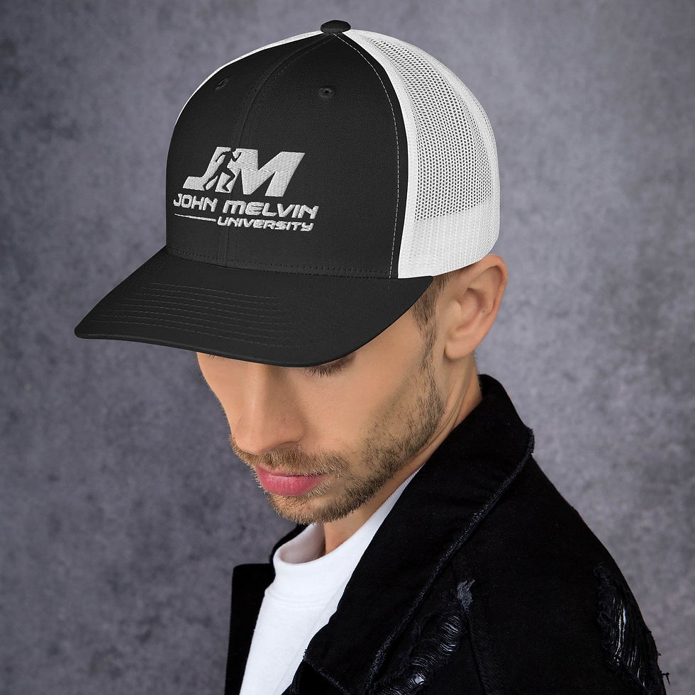 Thumbnail: JMU Trucker Cap (Dark)