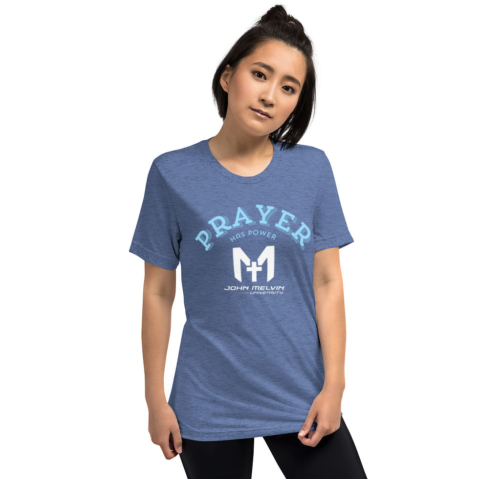 Thumbnail: Prayer has Power T-shirt (Dark)