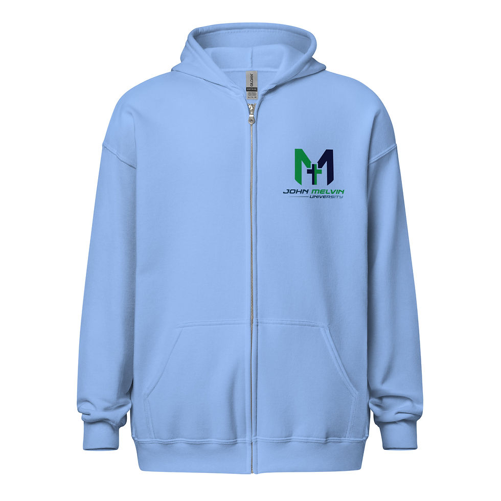 Thumbnail: M2M Unisex heavy blend zip hoodie