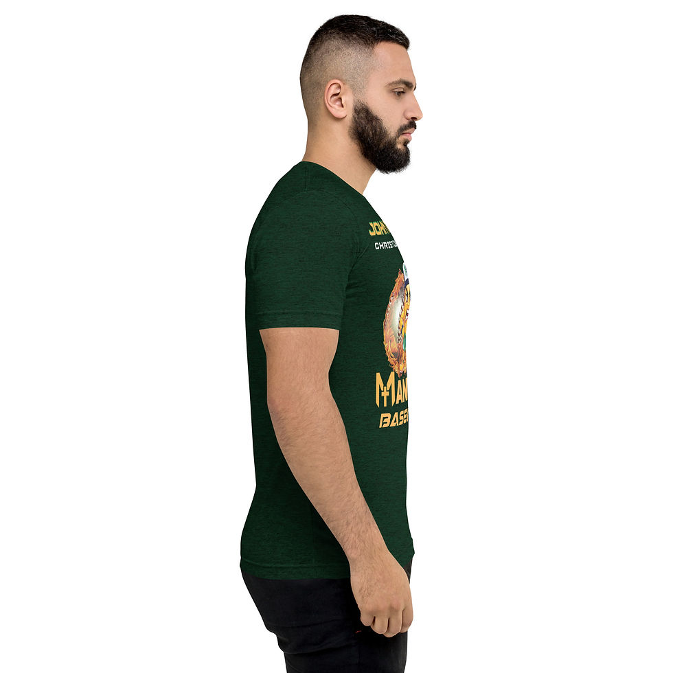 Thumbnail: Mangos Baseball T-shirt (Dark)