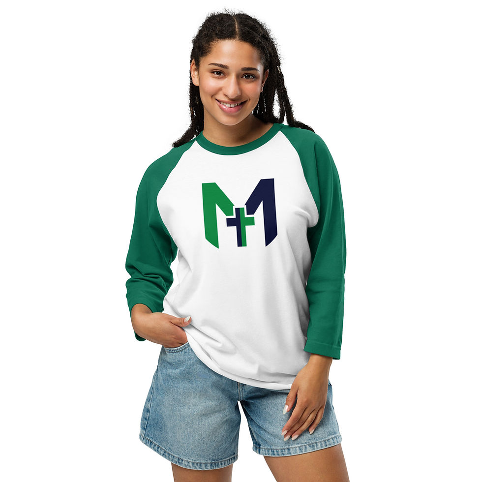 Thumbnail: M2M 3/4 sleeve raglan