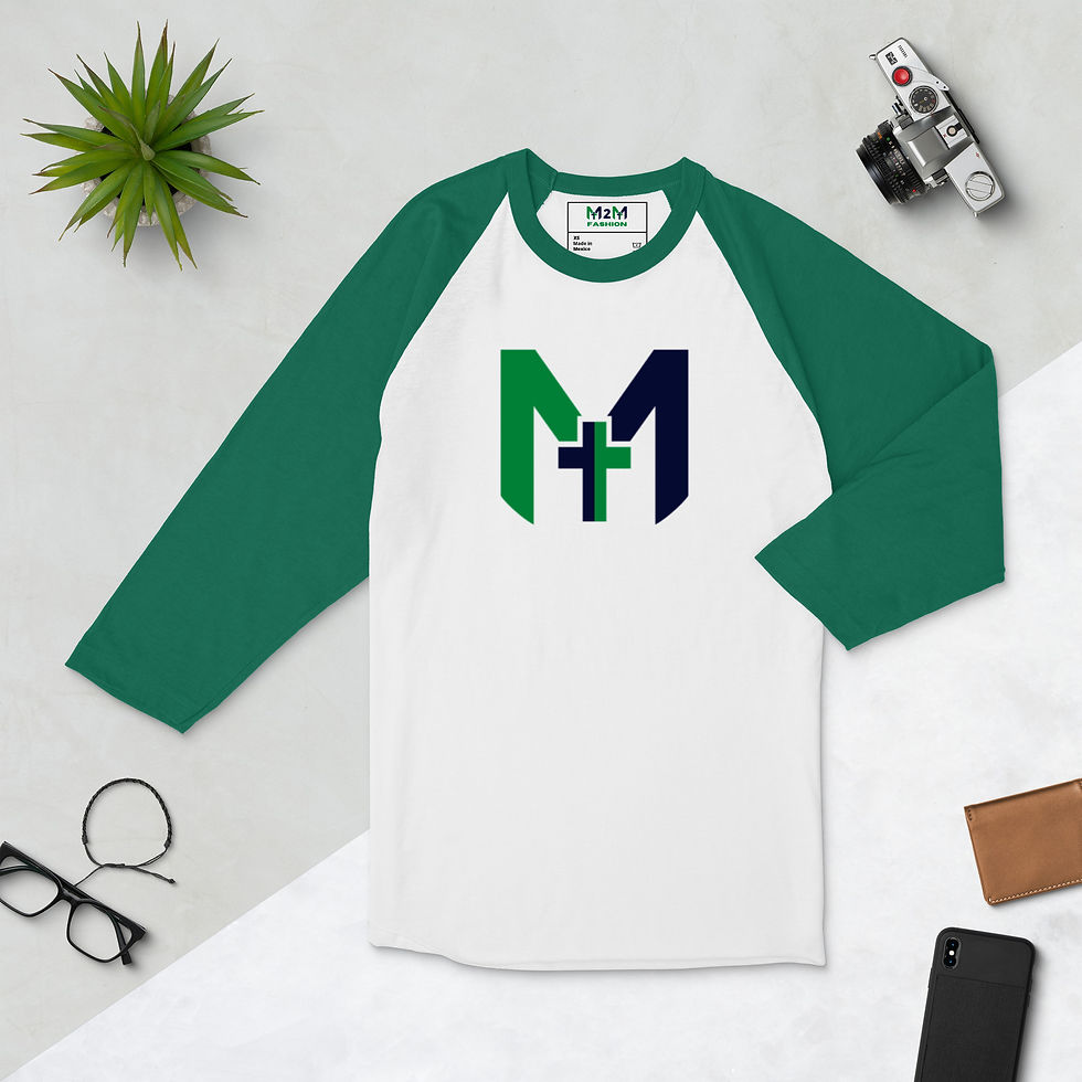 Thumbnail: M2M 3/4 sleeve raglan