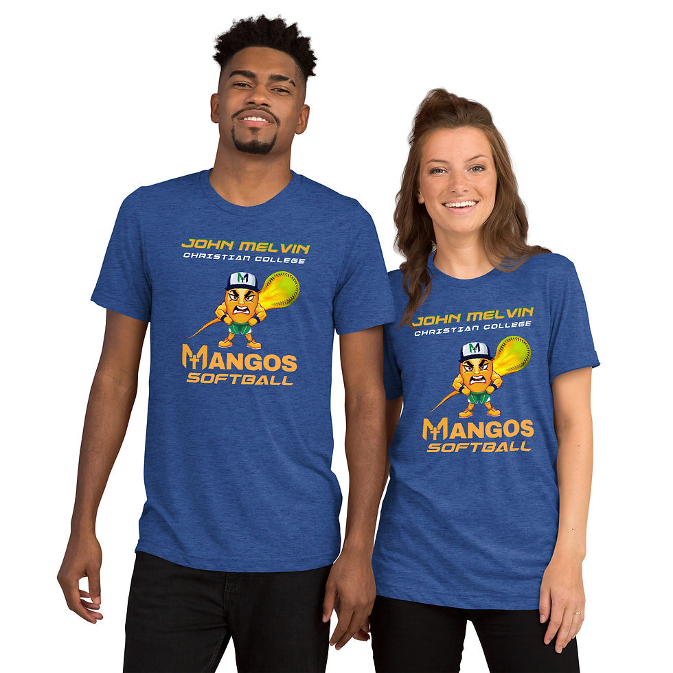 Thumbnail: Mangos Softball T-shirt (Dark)