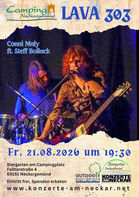 21.8.26 | Steff Bollack & Conni Maly im Biergarten am Campingplatz Neckargemünd