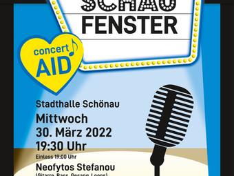 ARCHIV // Live-Musik im Schaufenster: Neomore - Concert Aid for Ukraine