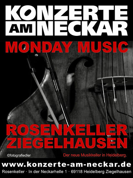 Flyer Monday Music Januar bis April 2019