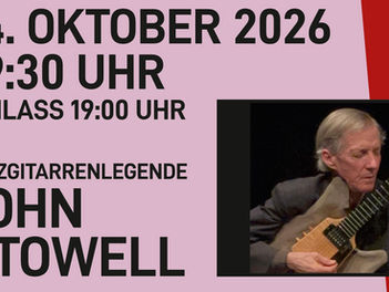 14.10.26 | Live-Musik im Schaufenster: Jazz-Gitarren-Legende John Stowell aus New York