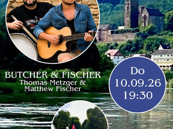 10.09.26 | Thursday Tunes for Two: BUTCHER & FISCHER im Schwanengarten