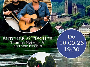 ARCHIV//Thursday Tunes for Two: BUTCHER & FISCHER im Schwanengarten