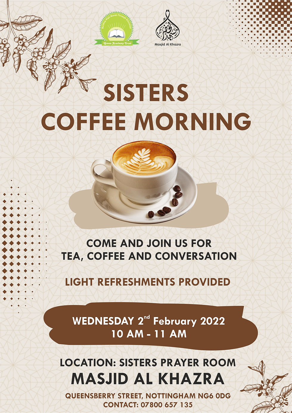 Sisters' Coffee Morning
