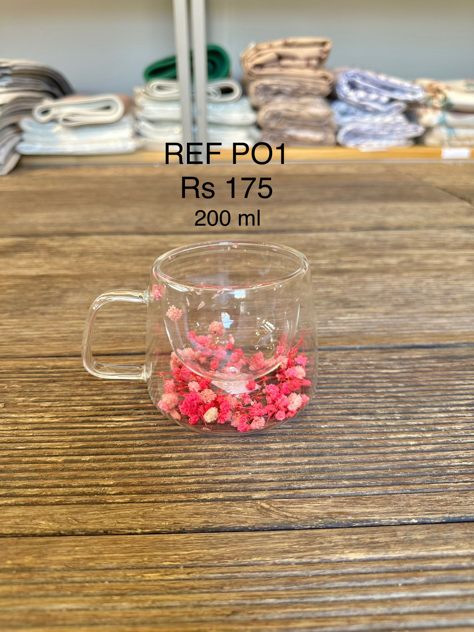 Double wall mug REF P01 