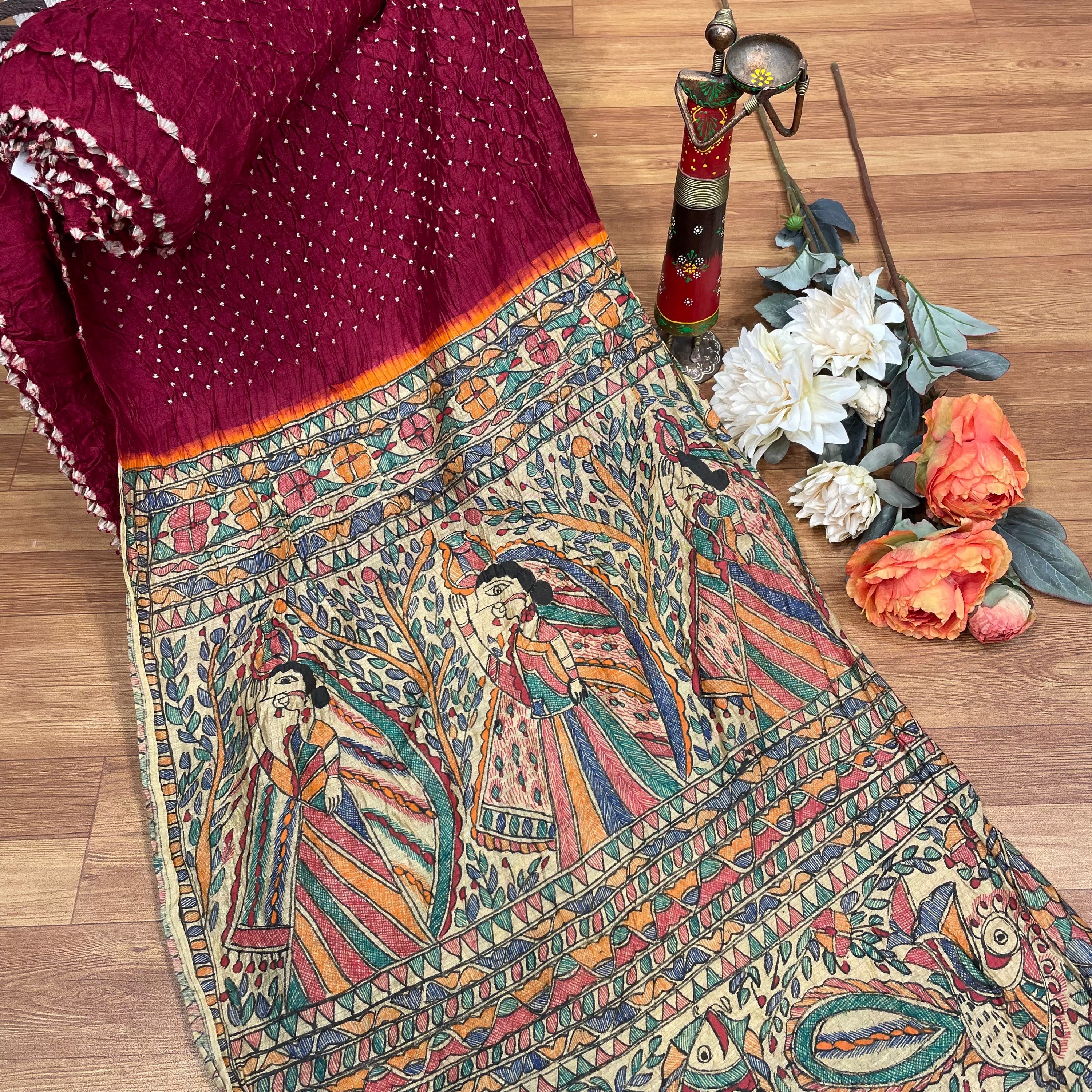 Madhubani x Bandhani