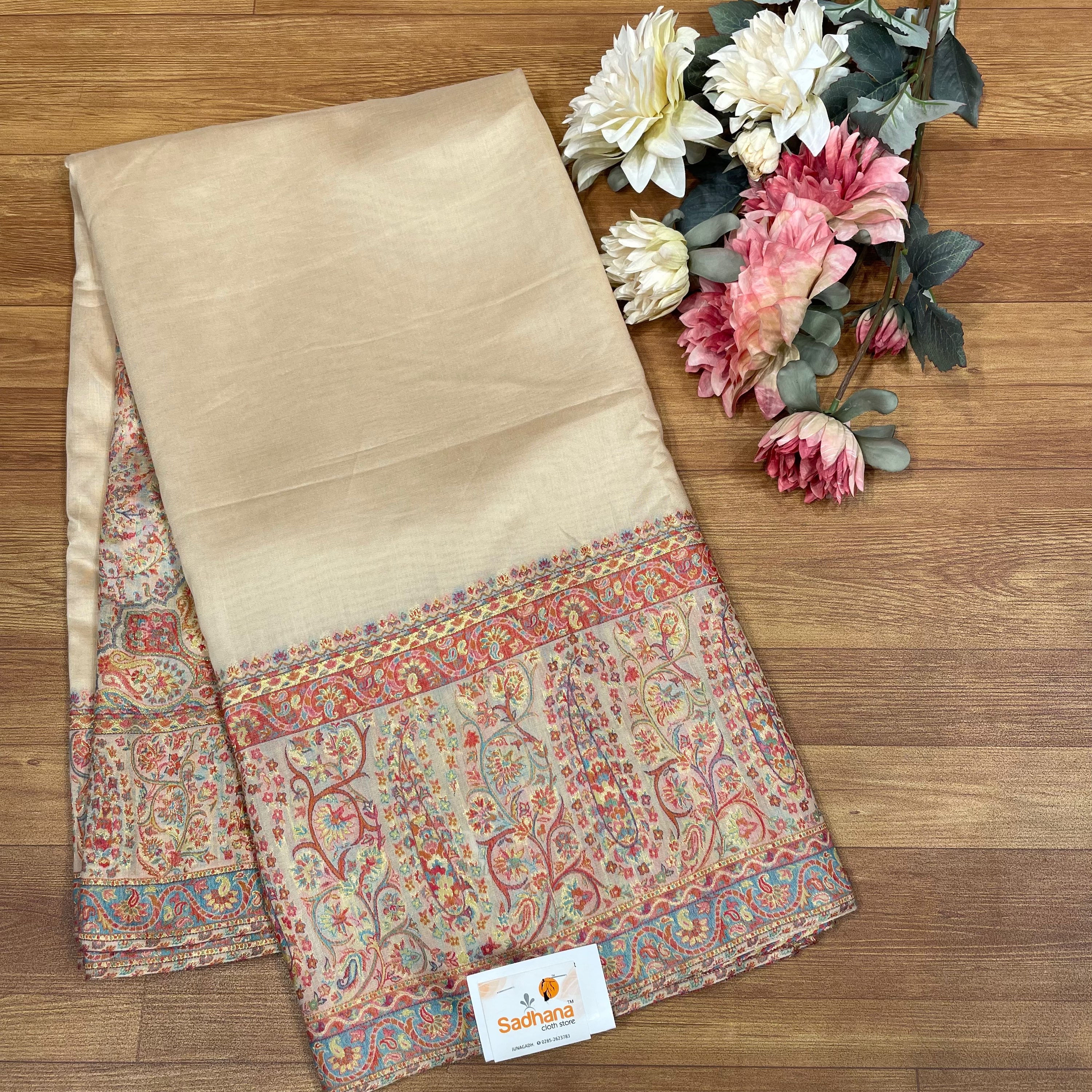 Pashmina Gala Saree