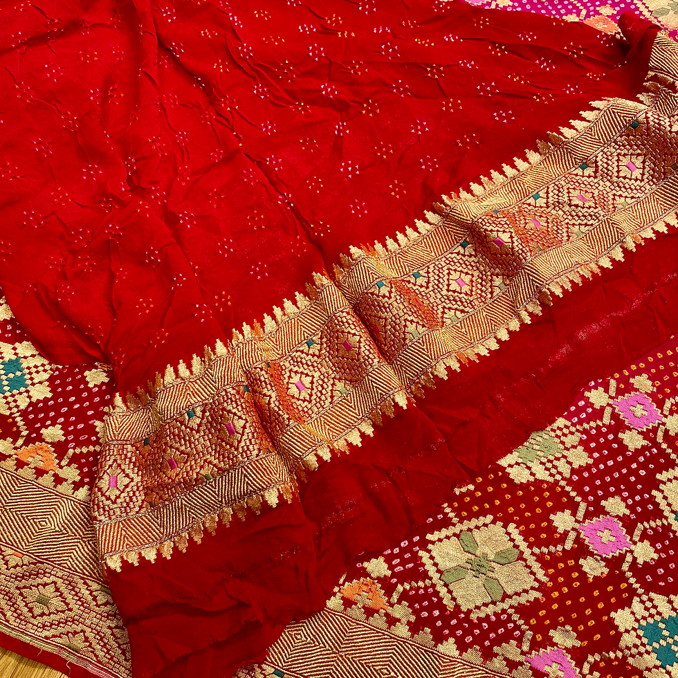 Thumbnail: Pure Meenakari Bandhani