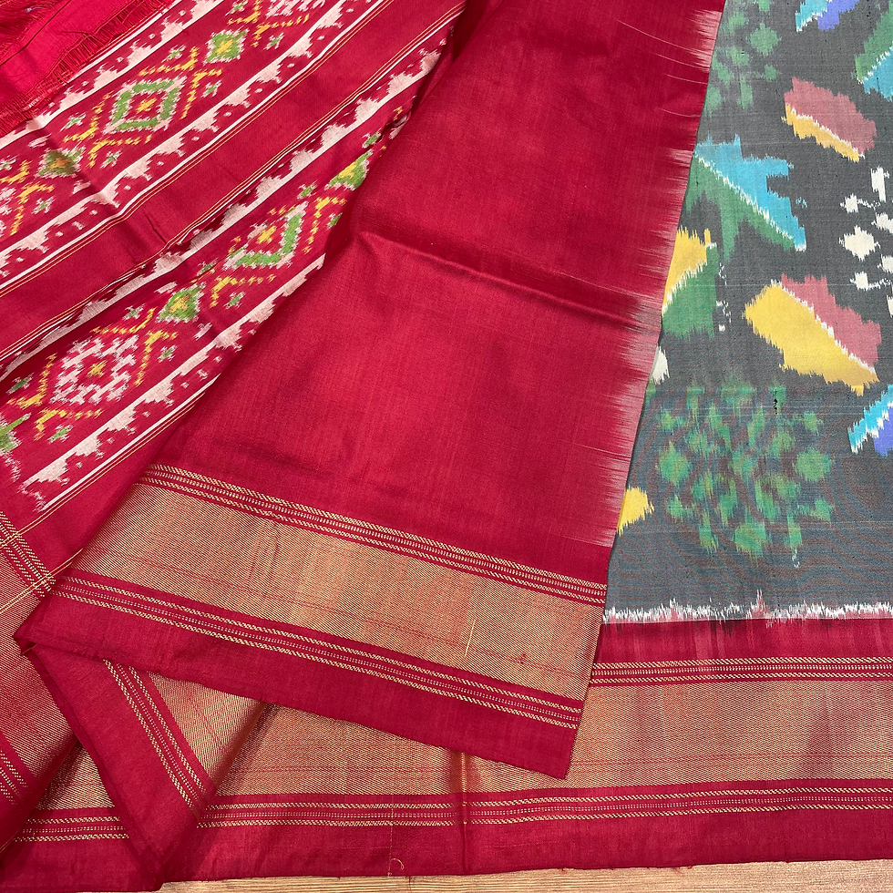 Thumbnail: Handloom Patola Saree