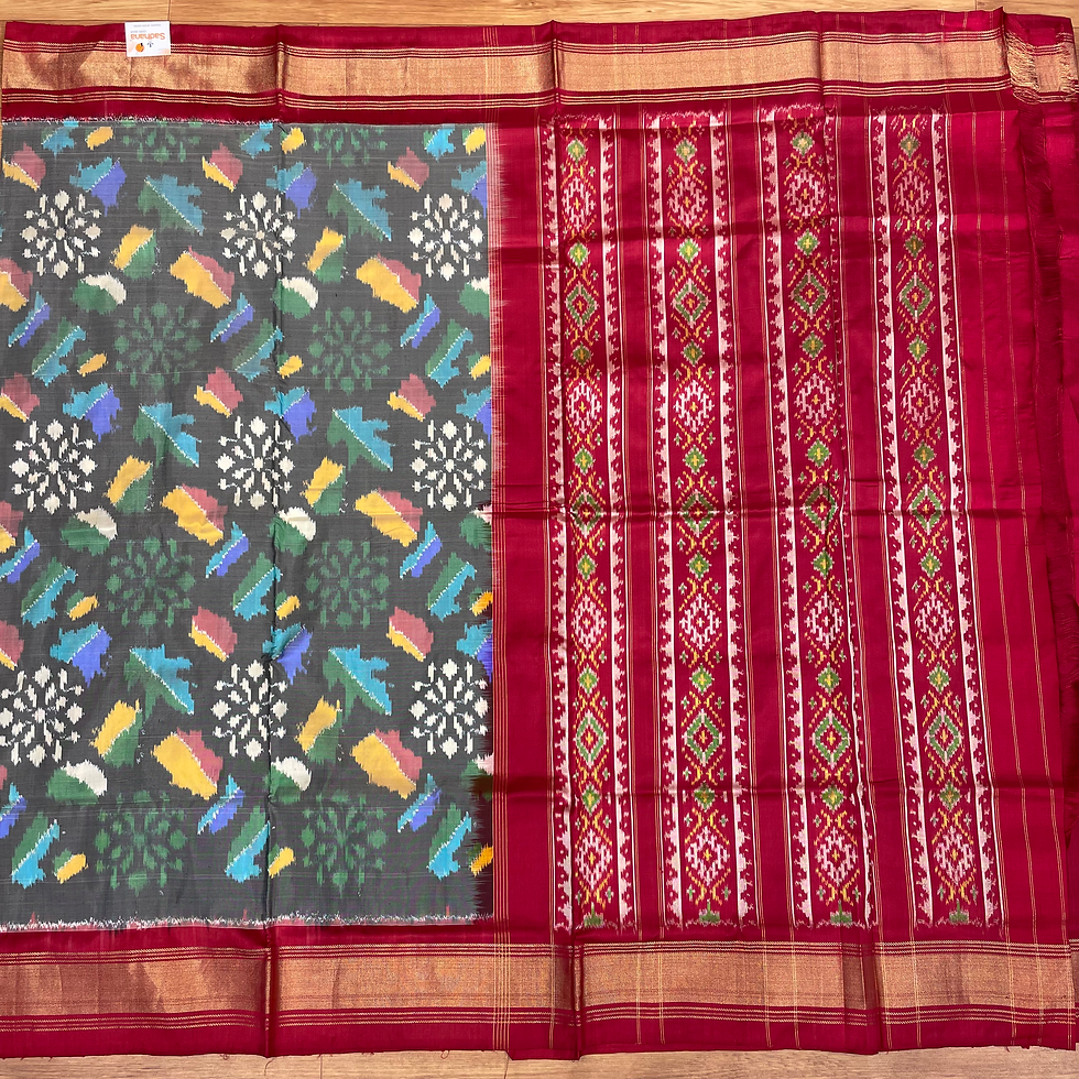 Thumbnail: Handloom Patola Saree