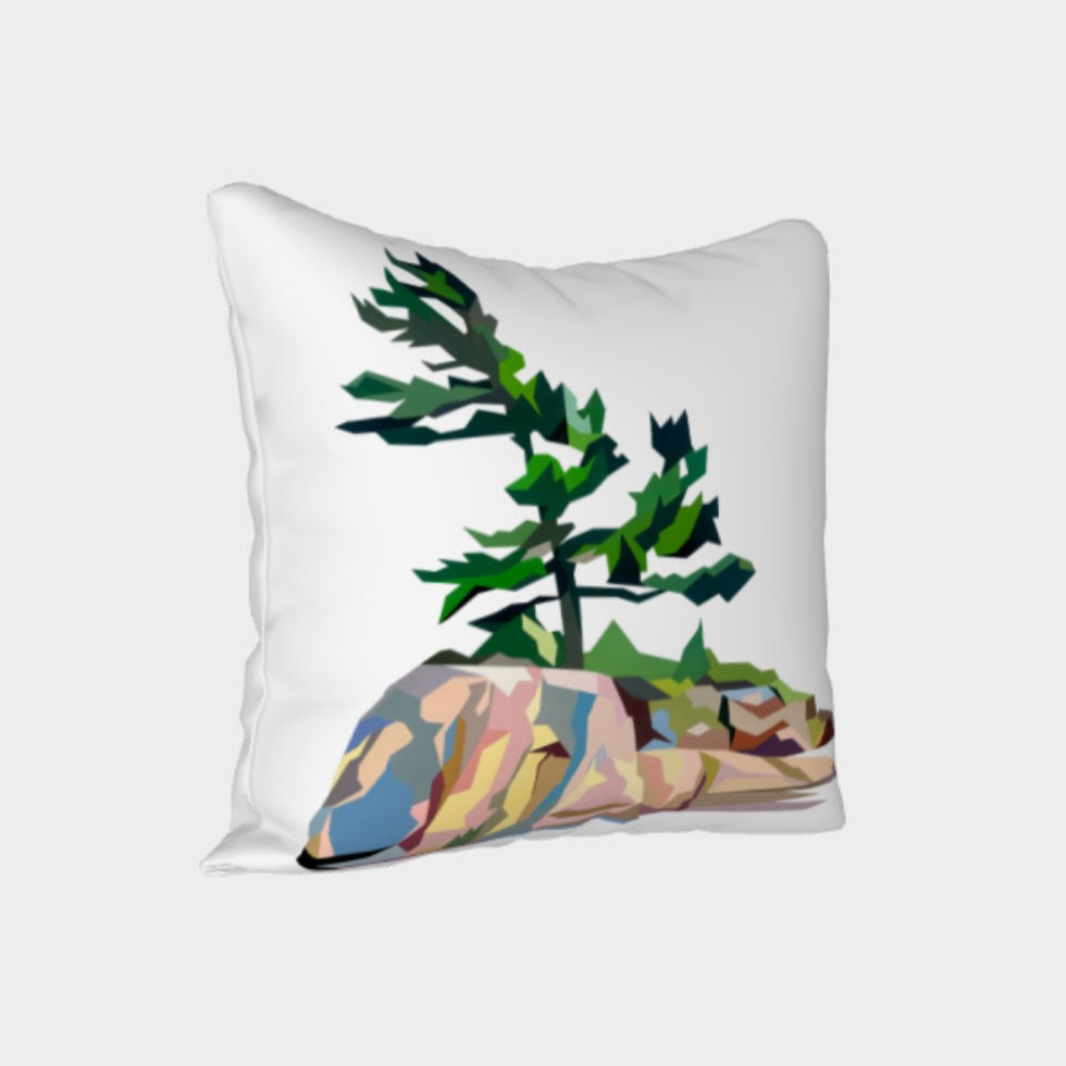 GRANITE SHORELINE II - COTTON PILLOW COVER