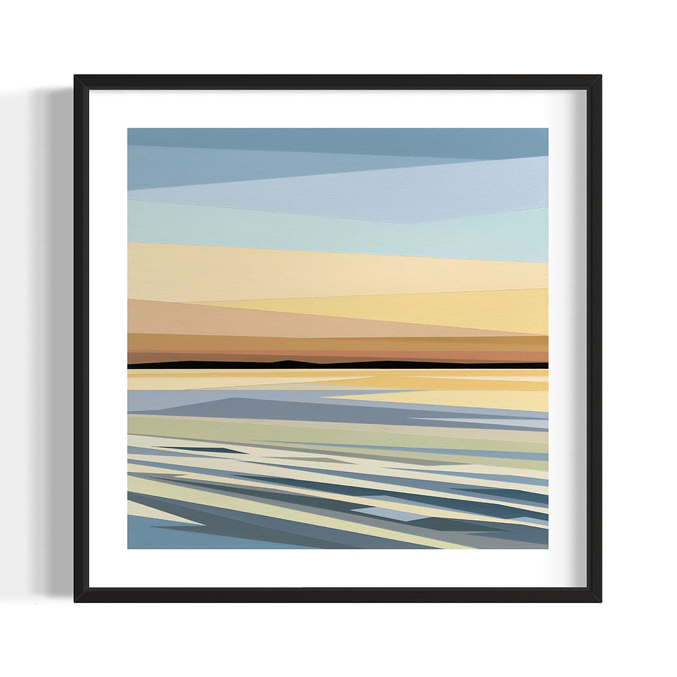 Thumbnail: AMBER EVENING - FINE ART PRINT