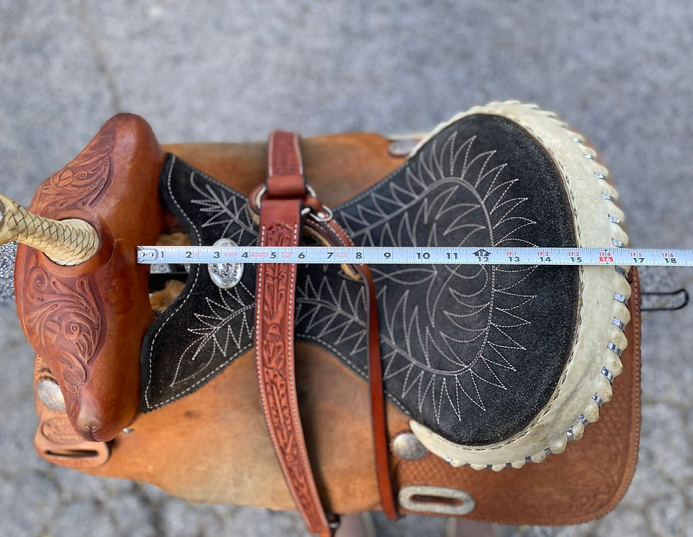Thumbnail: Billy Cook 15" Saddle - Sulphur Ok