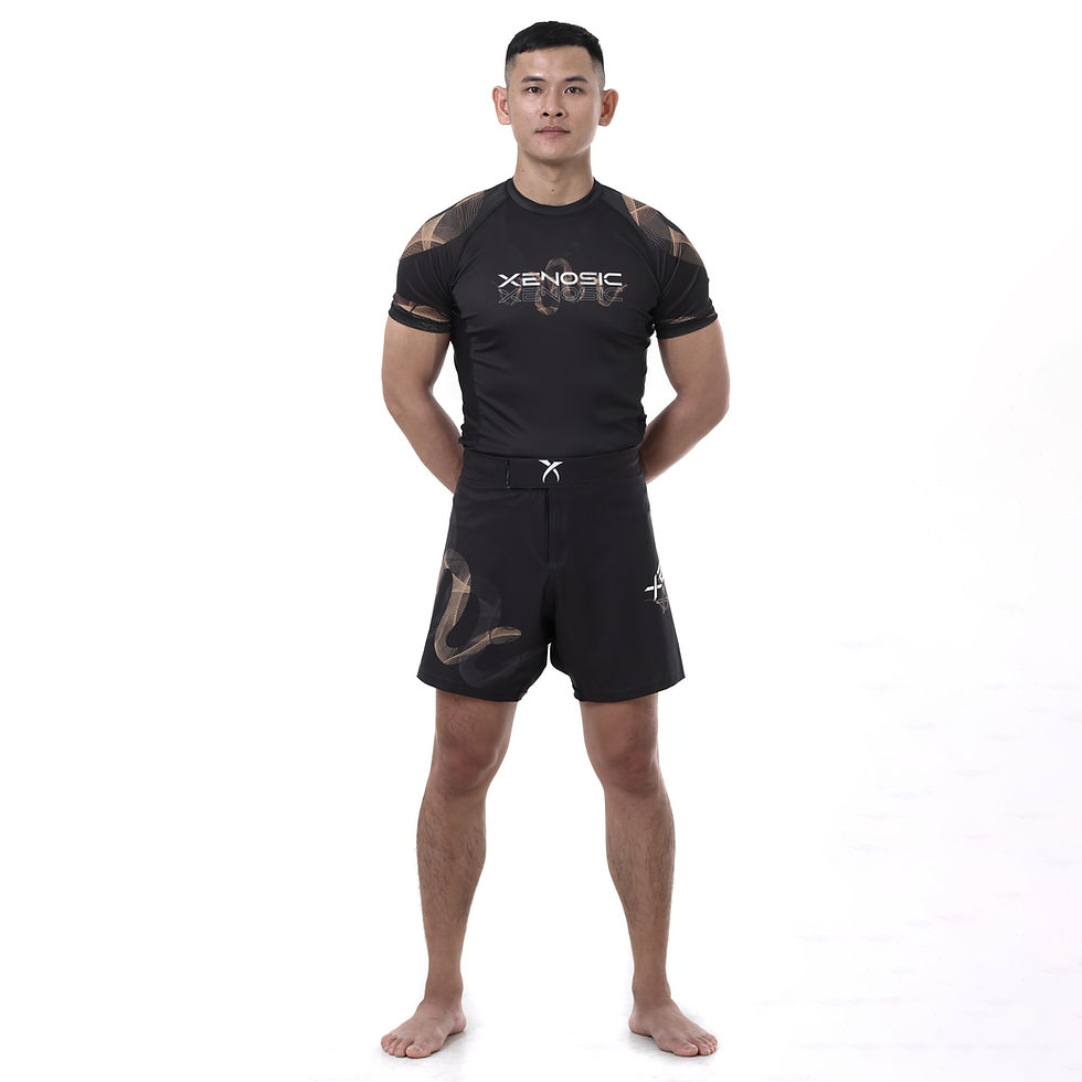 Hình thu nhỏ: RASHGUARD GOLDEN SNAKE