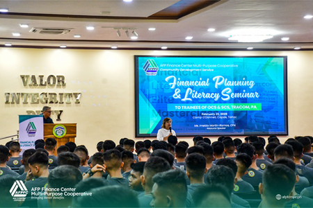Financial Planning and Literacy Seminar and Information Drive with OCS and SCS of TRACOM 