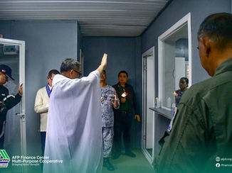 Inauguration and Blessing of AFP PGMC Regional Liaison Unit - Baguio