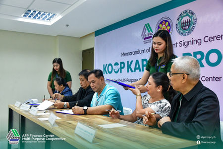 AFPFC MPC takes a school cooperative under its wing through Koop Kapatid