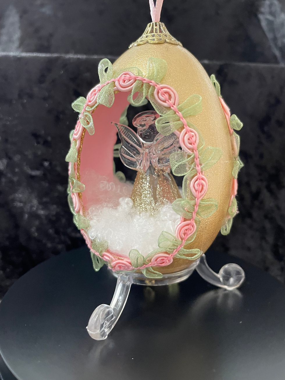 Thumbnail: Angel on a cloud ornament