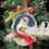 Thumbnail: Christmas morning bird ornament real goose egg