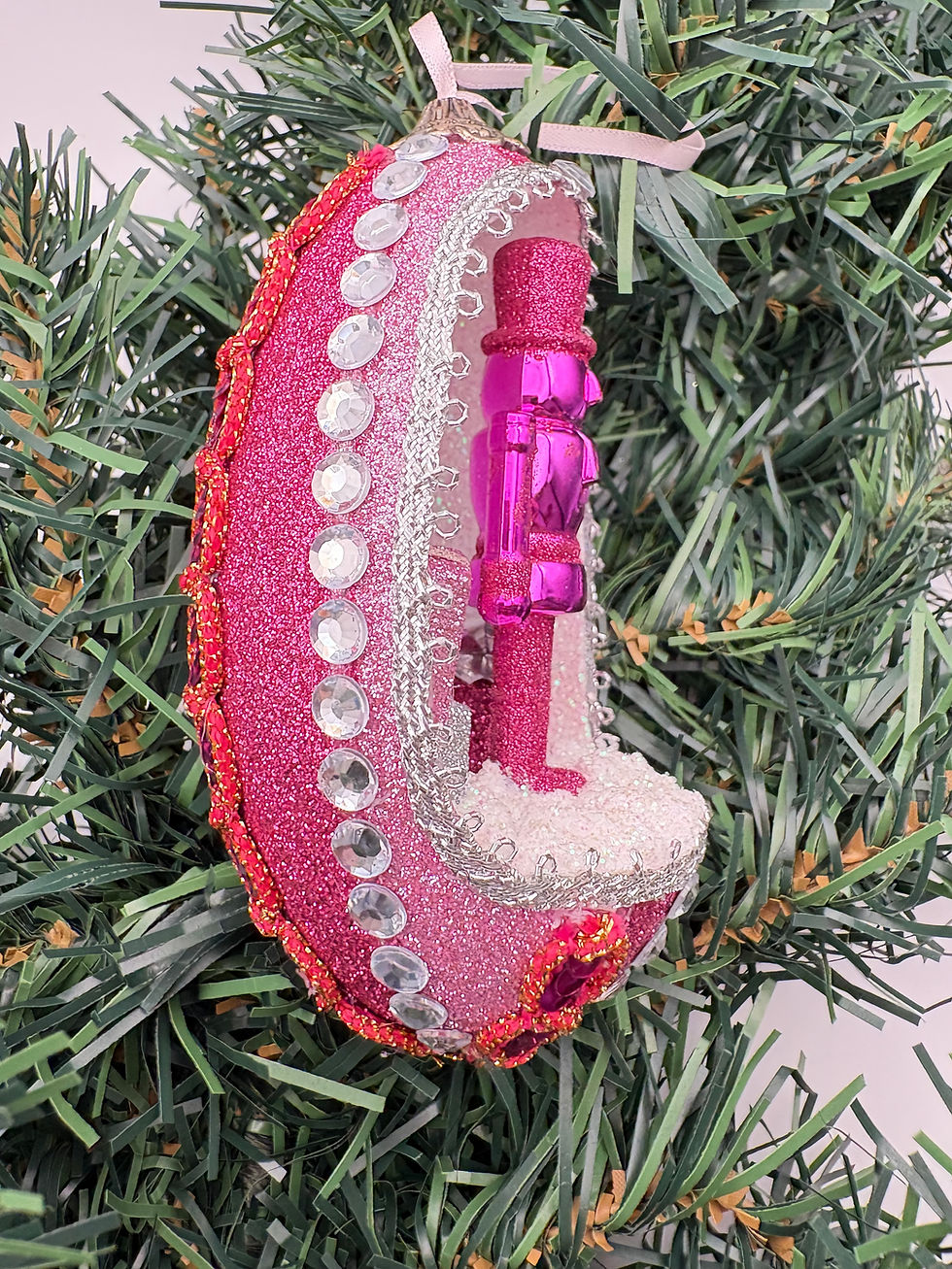 Thumbnail: Nutcracker Christmas Tree Ornament, Christmas tree egg