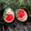 Thumbnail: Hand painted teacher Christmas tree ornament