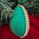 Thumbnail: Santa hand crafted Christmas tree ornament